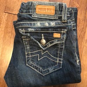 Miss Me Boot Cut Jeans Size 26